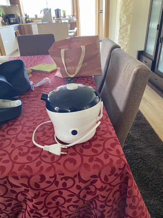 Nebulizador de bebé e criança