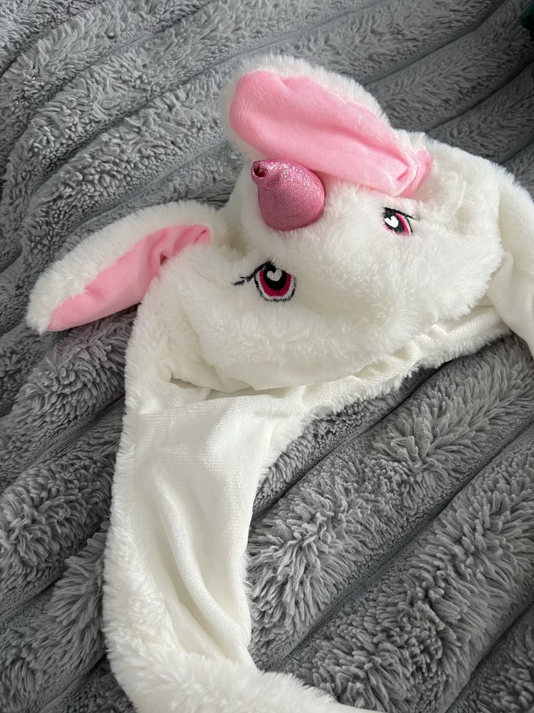 Шапка єдиноріг unicorn з рухомими вушками та підсвіткою
