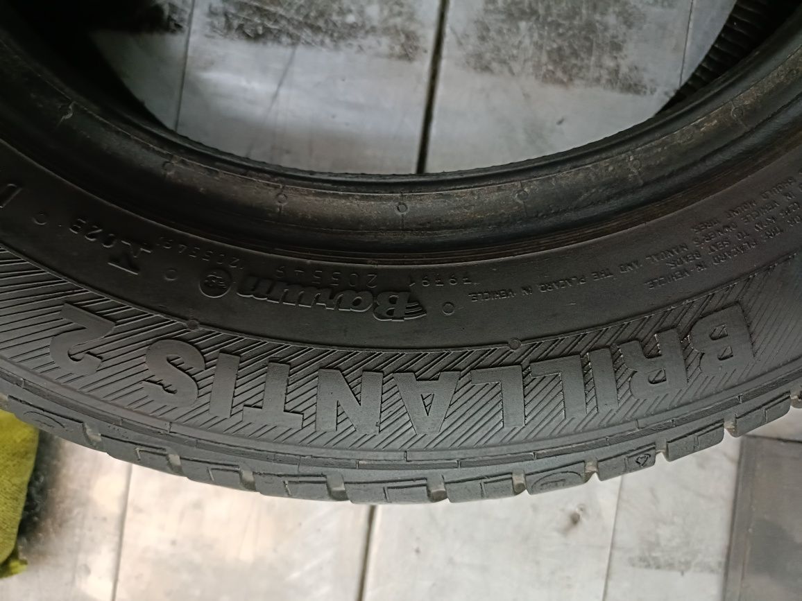 Opony 4 Szt Komplet Barum Brillantis 2 Letnie 155/65R13 Super Stan