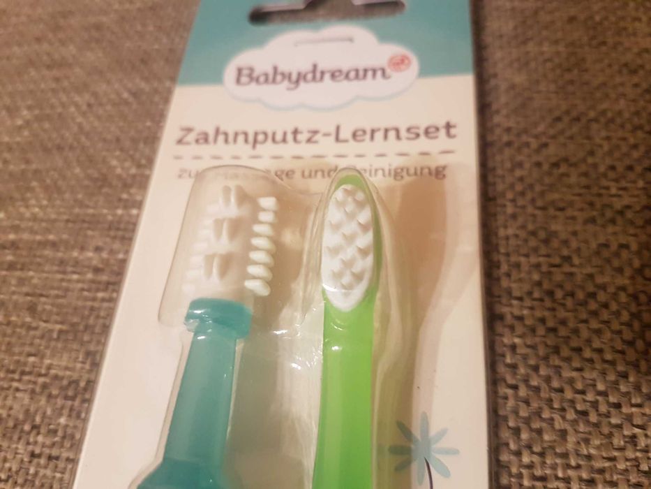 Babydream zestaw do nauki mycia zębów dla dzieci szczoteczki