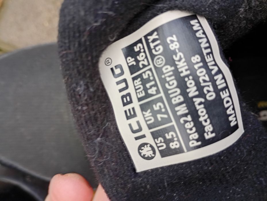 Ботинки Icebug Pace 2 Gore Tex 41 / 42