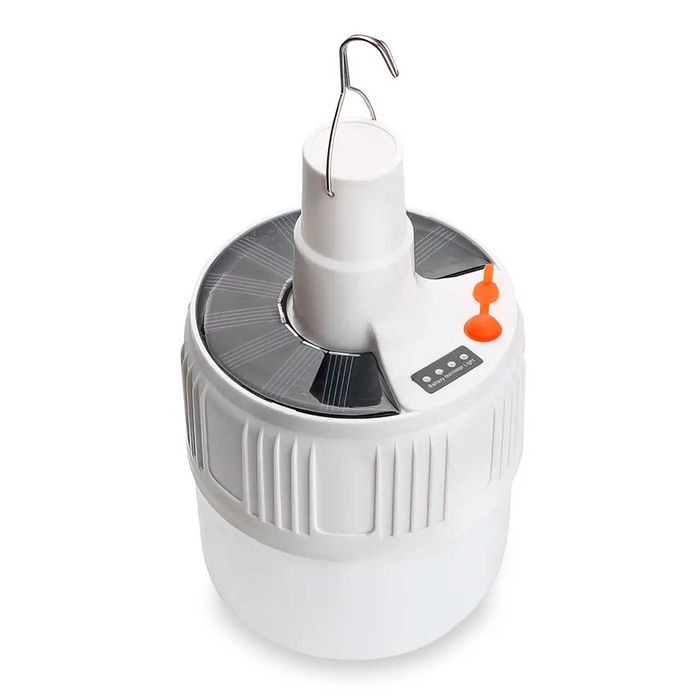 Кемпинговая лампа-фонарь Solar KJ-24 на солнечной панели