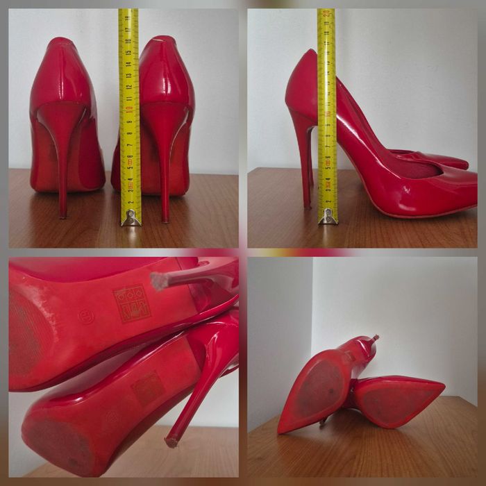 10cm Szpilki Czółenka Półbuty