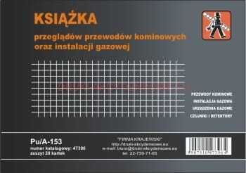 Książka przeglądów przewodów kominowych oraz instalacji gazowych