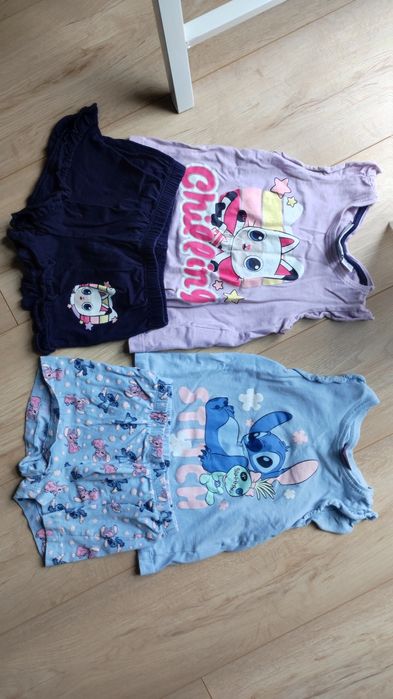 Piżamy dla dziewczynki 98/104