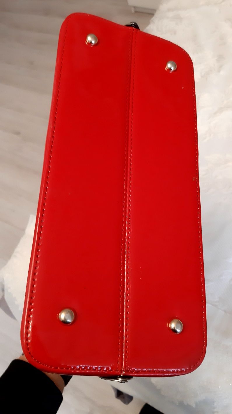 Жіноча торбинка шкіра червона R ідеал