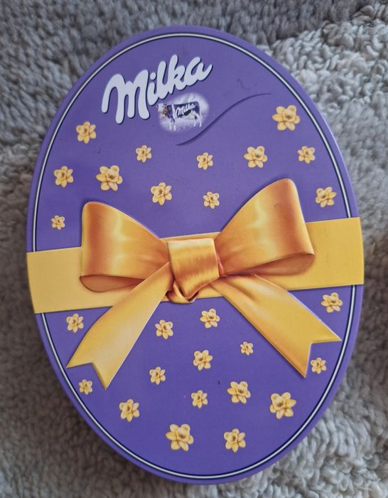 Pudełko metalowe Milka