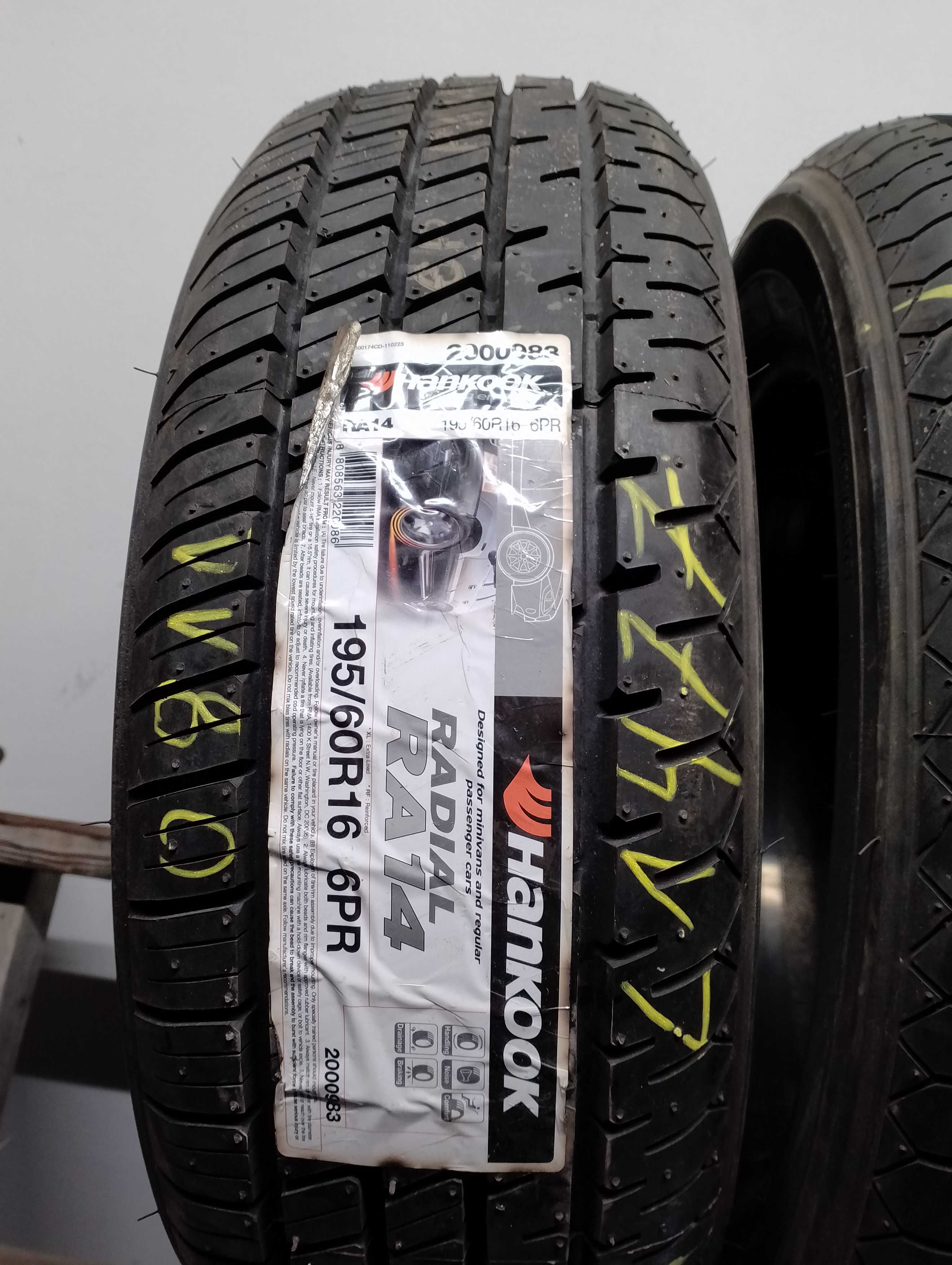 195/60 16 Hankook Radial RA14/ 0811 Obrzycko L1477