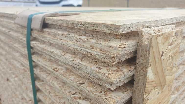 Płyta OSB 15 mm 625 x 2500 pióro - wpust