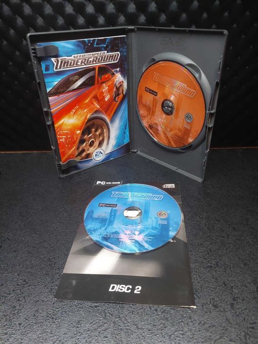 Need for Speed NFS Underground 1 + 2 - Zestaw Gier Kolekcja PC