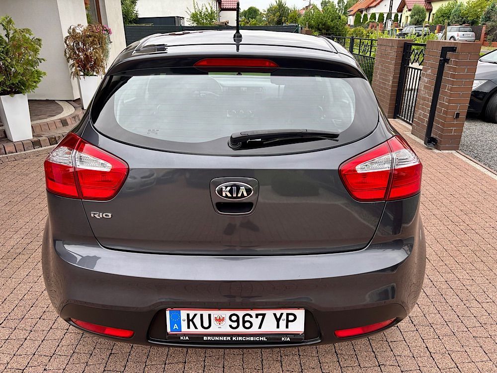 Kia Rio Benzyna Klimatyzacja Bluetooth Model 2014 Bardzo Ładny