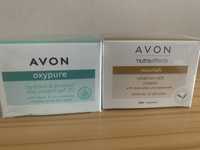 Avon zestaw krem oxypure+ krem nutraeffects vitamin rich