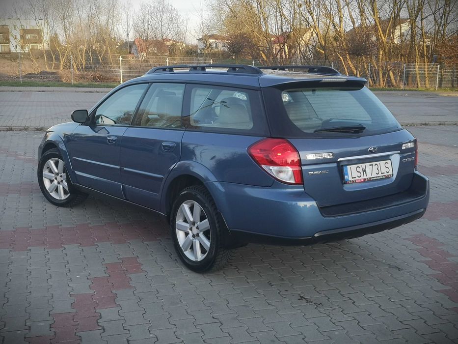 2007 SUBARU OUTBACK 2.5 B+LPG 169 KM automat JASNE SKÓRY FULL faktura