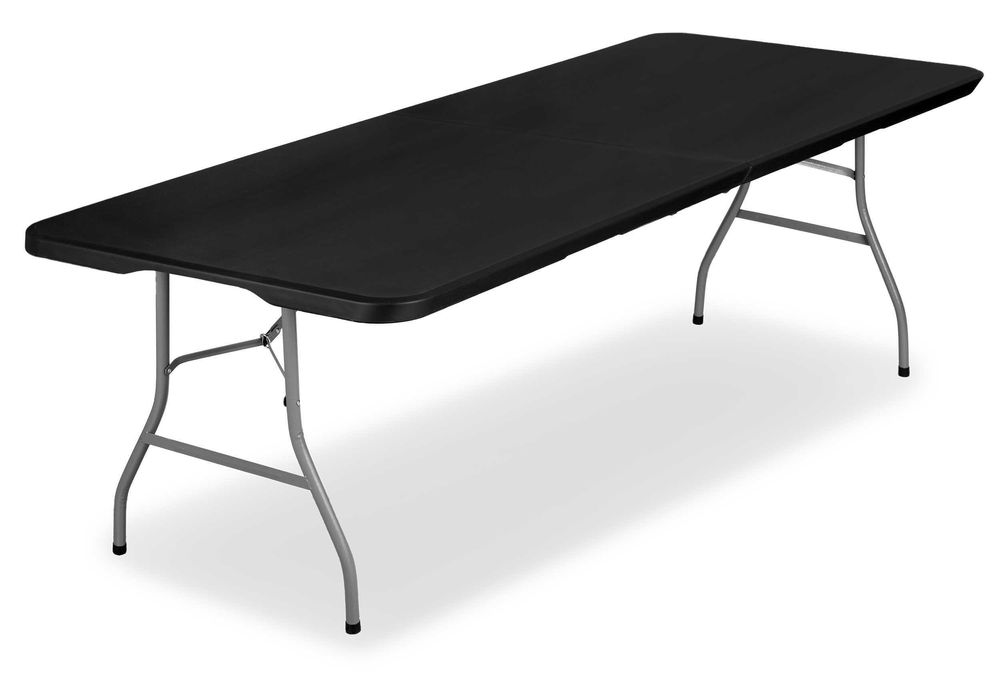 Stoł cateringowy / bankietowy składamy Lifetime 180 cm czarny