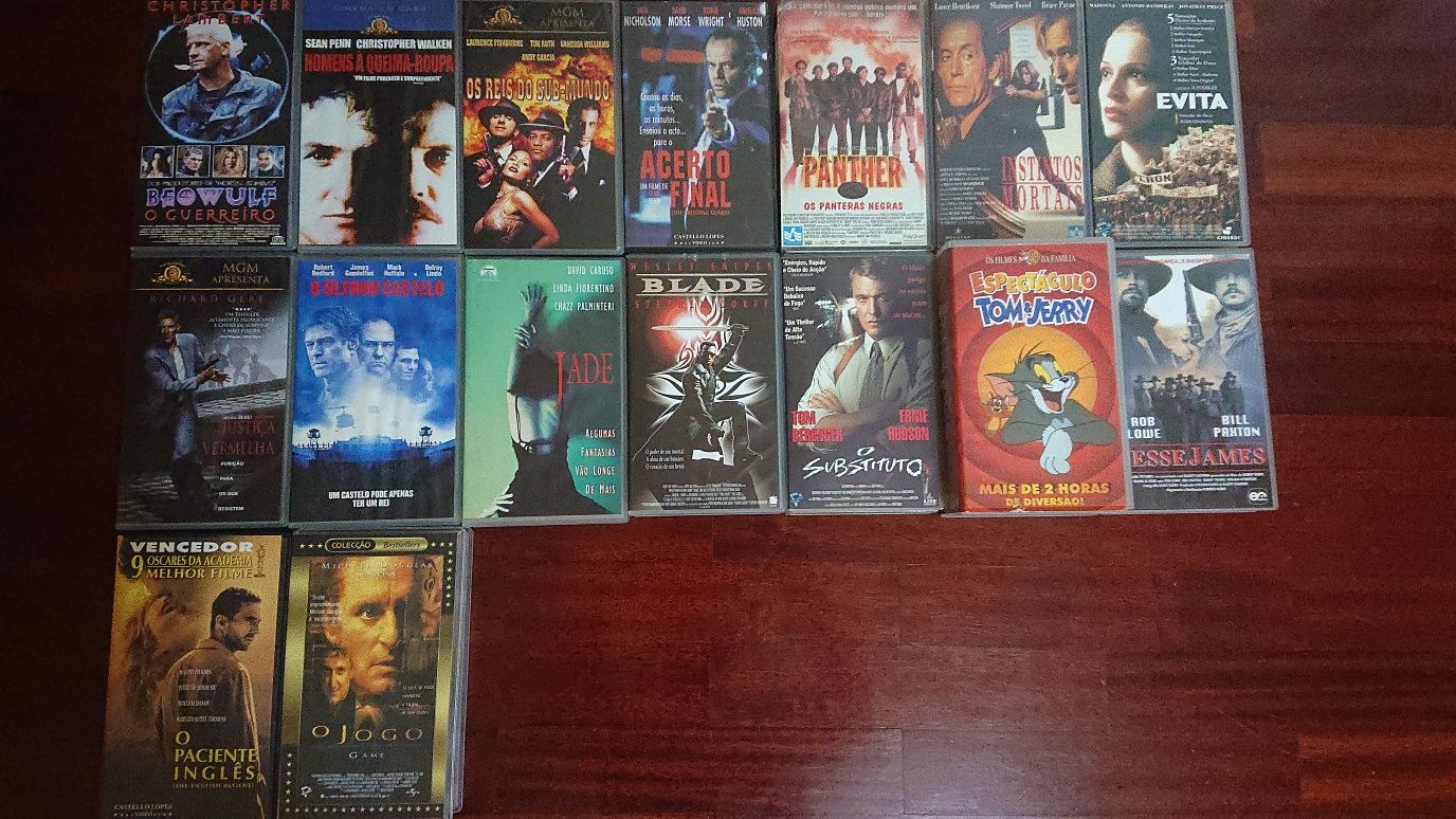 Coleção filmes VHS