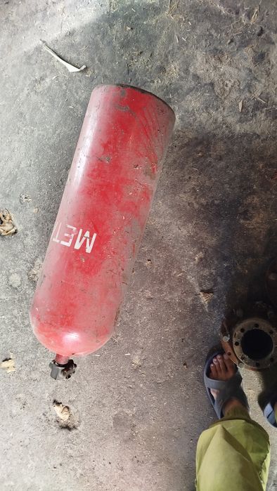 Балон металевий, метан