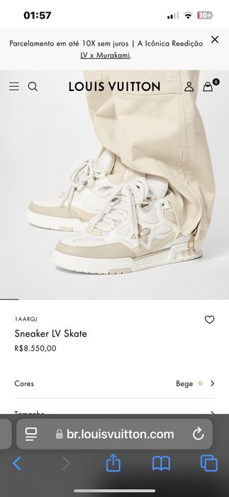 Sapatilhas louis Vuitton