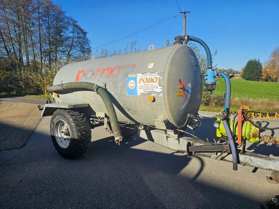 T507/6  Przyczepa ciężarowa rolnicza asenizacyjna POMOT