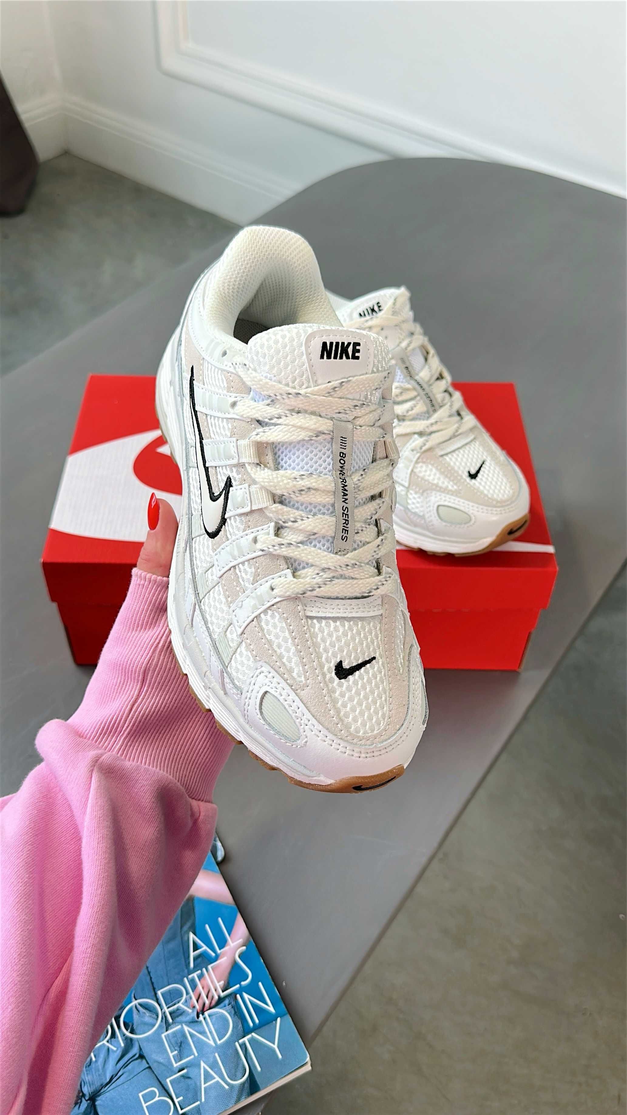 Кросівки Nike P-6000 Summit White Light Bone / кроси Найк П-6000