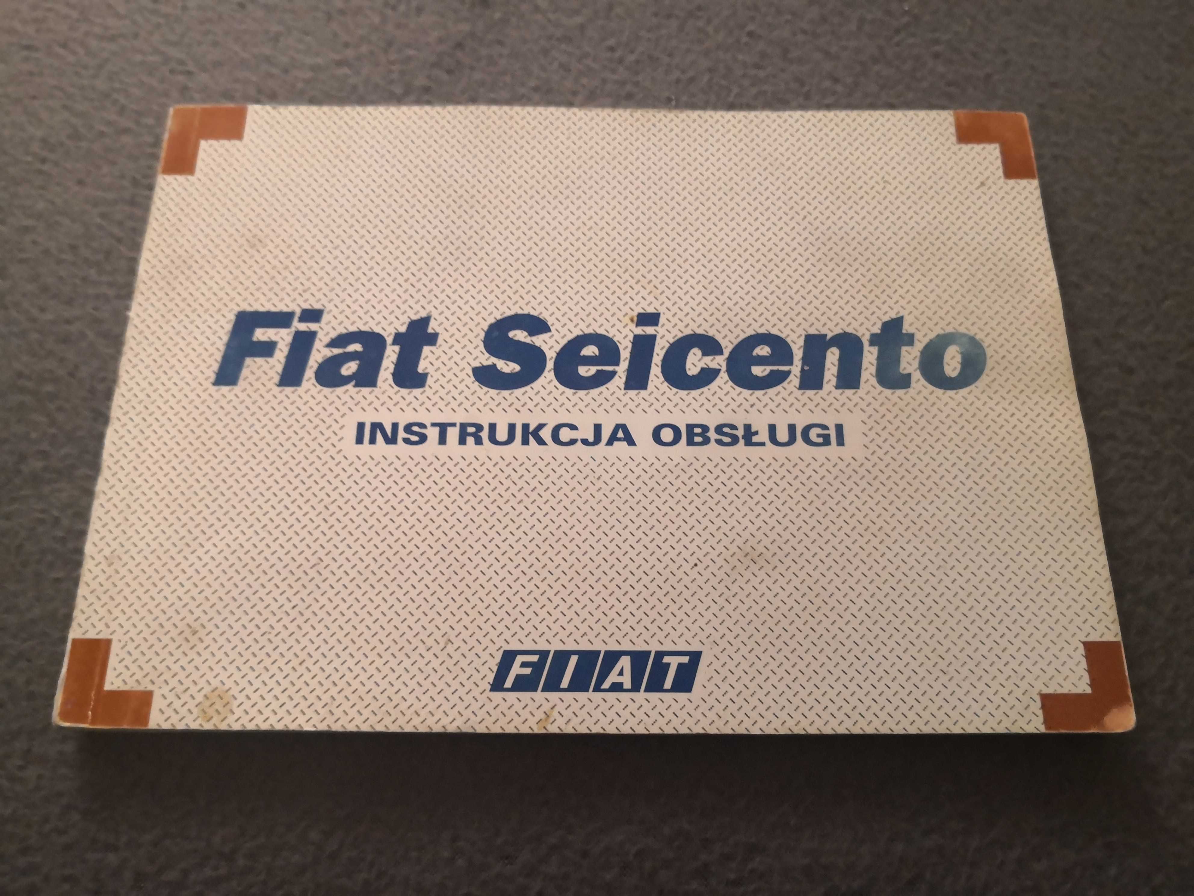 Fiat Seicento instrukcja obsługi