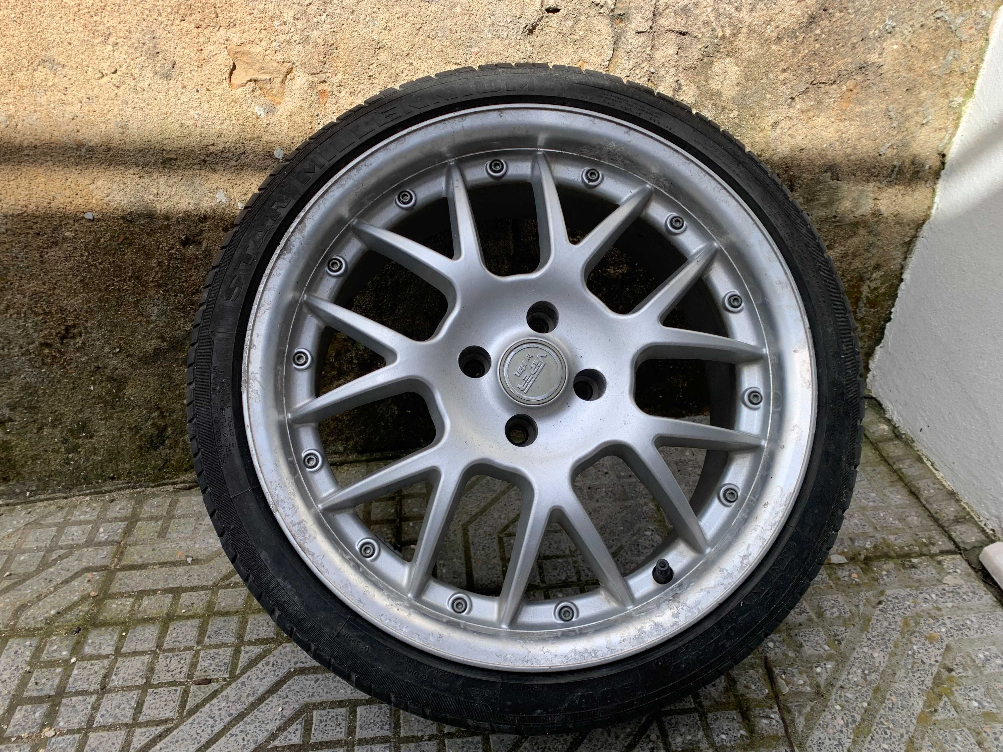 4 Jantes 17 (205 a 225) 4x100 (OPEL, GOLF III, RENAULT, Etc)