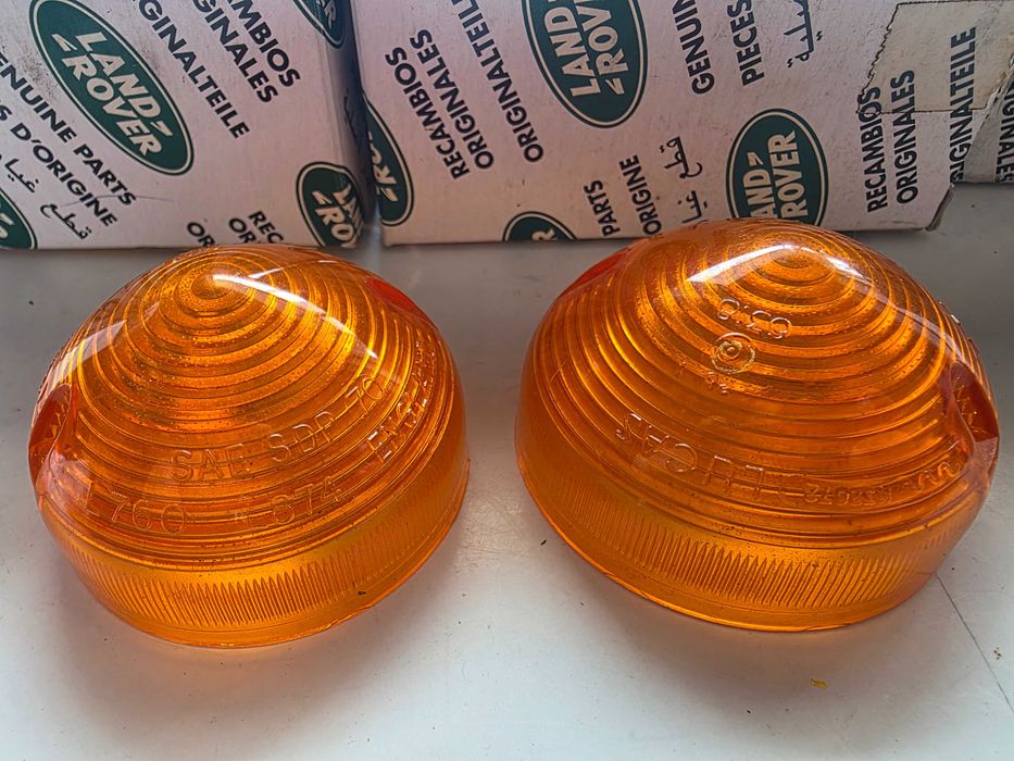 Land Rover Serie II, IIa e III lentes de stop e piscas
