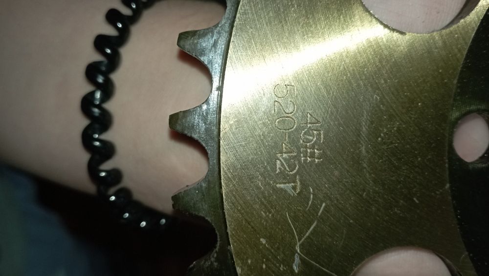 Зірочка задня на мото,520-42T