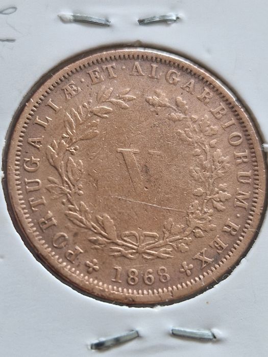 Moedas de 5 Reis D. Luís
