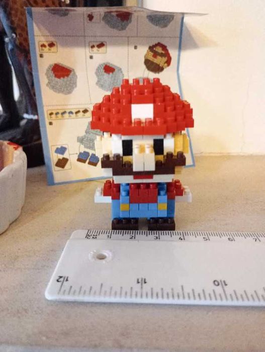 Mario em lego / blocos
