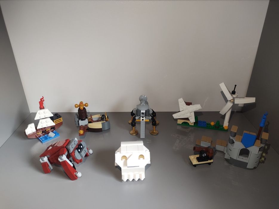 21 zestawów Lego Explorer z gazetek - 10zł za szt