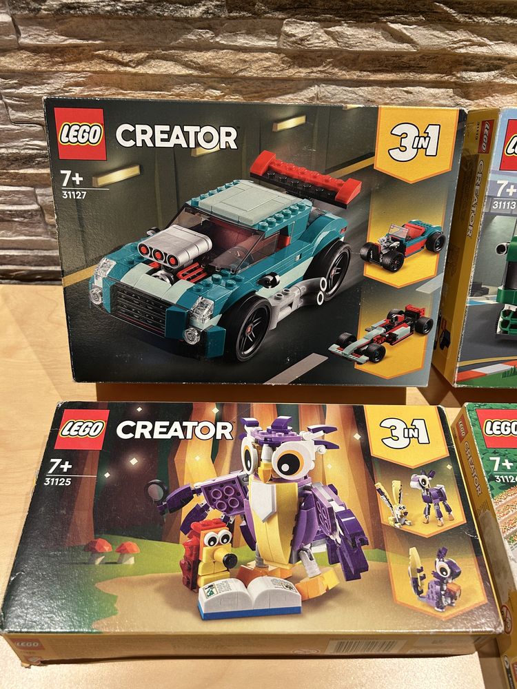 Conjunto de Lego Creator 3in1 completos