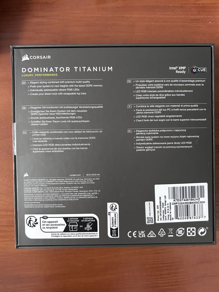 Pamięć RAM Corsair DDR5