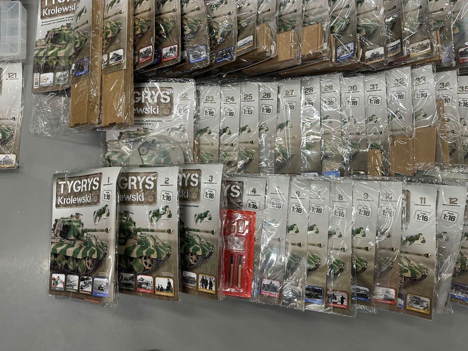 Tygrys Królewski Hachette Königstiger Komplet 1 do 120