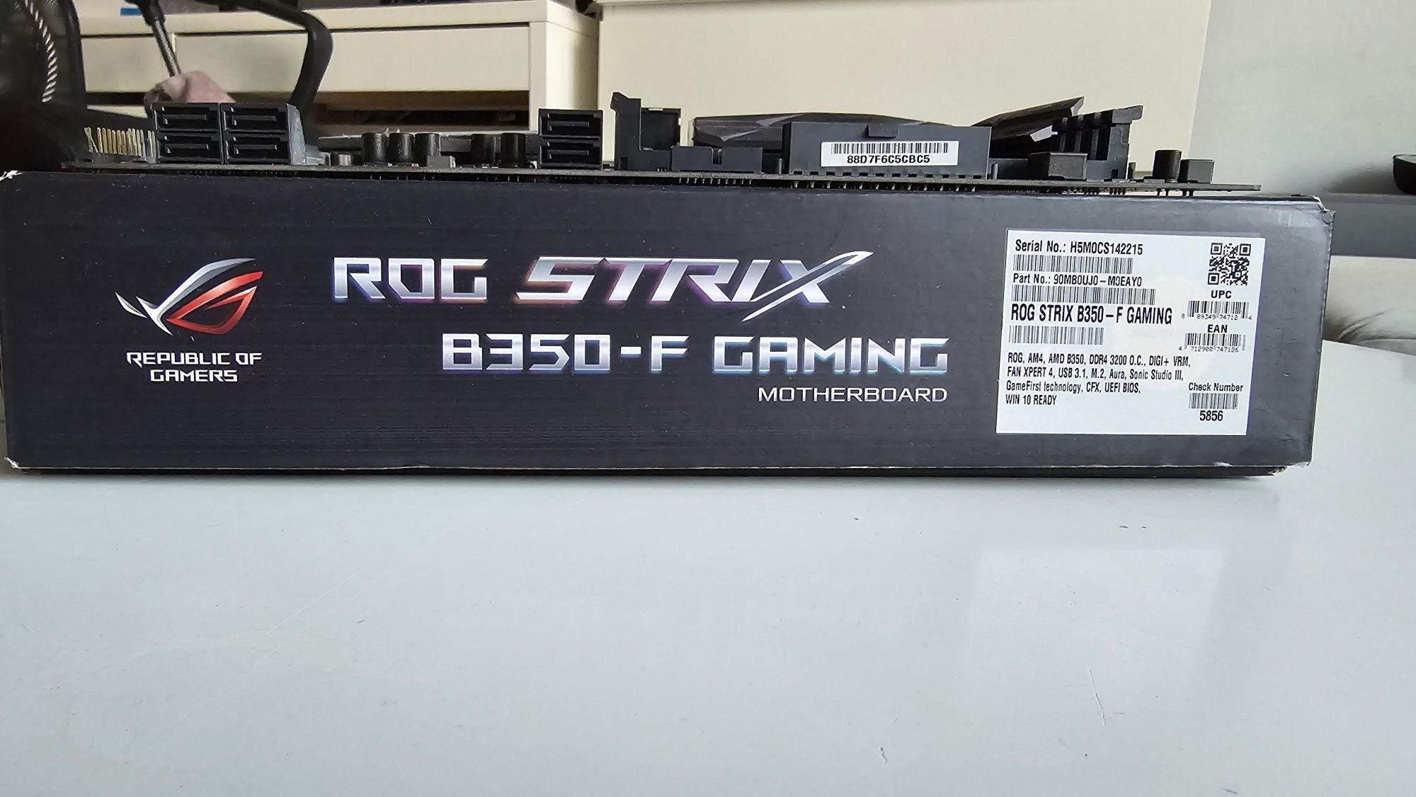 ASSUS ROG STRIX B350-F Gamming- uszkodzona