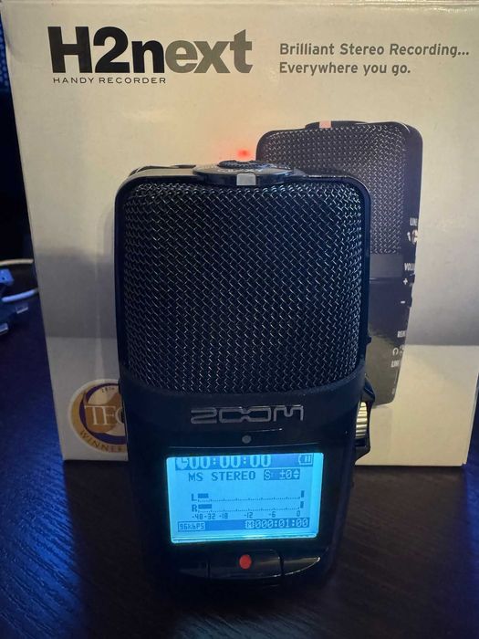 Zoom H2n Przenośna nagrywarka dyktafon jak nowy!