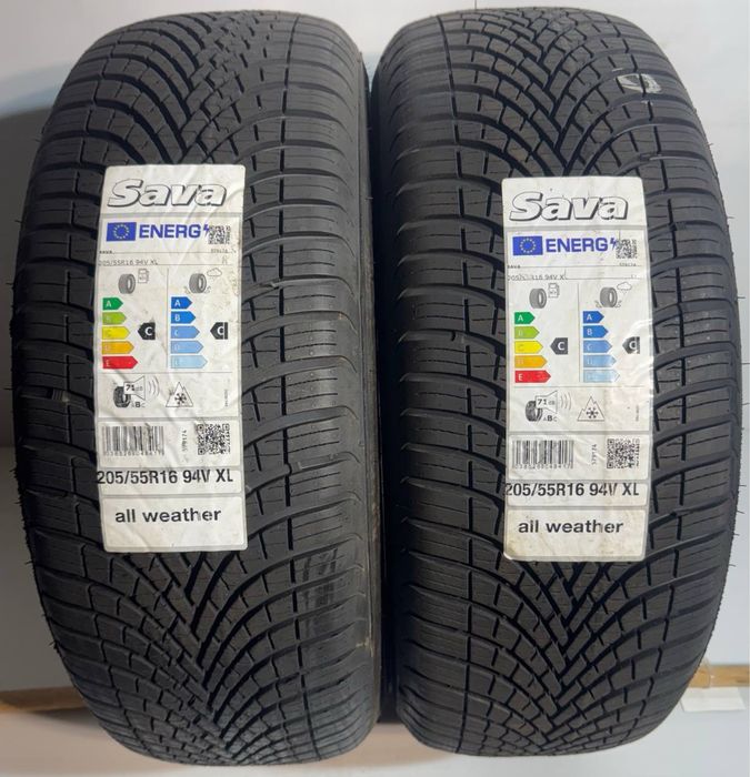 2x 205/55r16 Sava All Weather 94V XL 2024