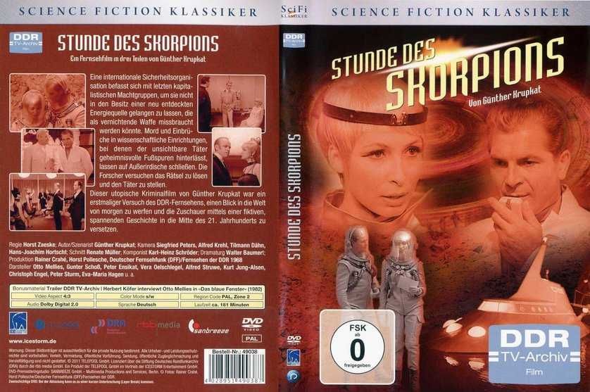 GOŚC ZE SKORPIONA Stunde des Skorpions dvd nowe Unikat