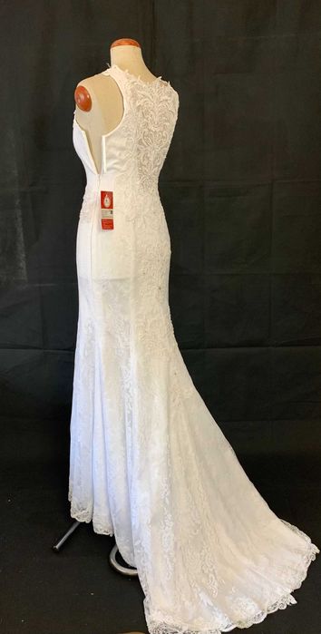 Nowa z metką suknia ślubna syrenka 38 M koronkowa biała ślub w pałacu