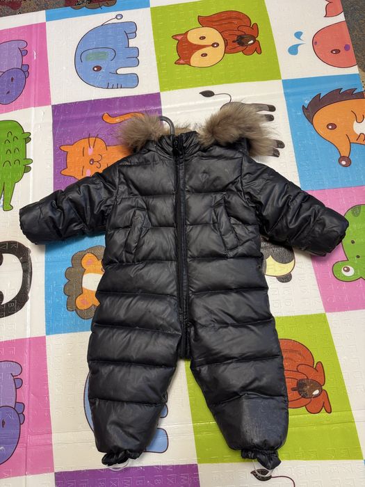Зимовий комбінезон з мехом