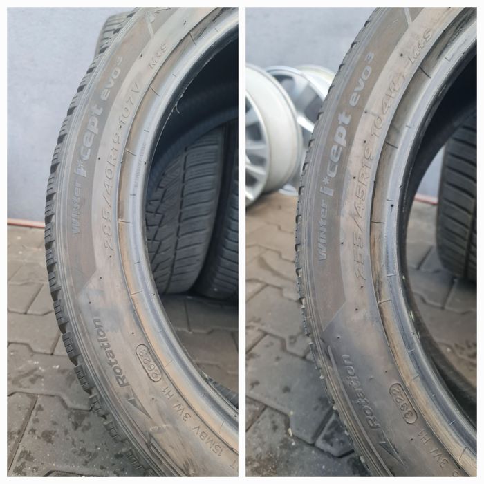 285/40/19 255/45/19 Hankook