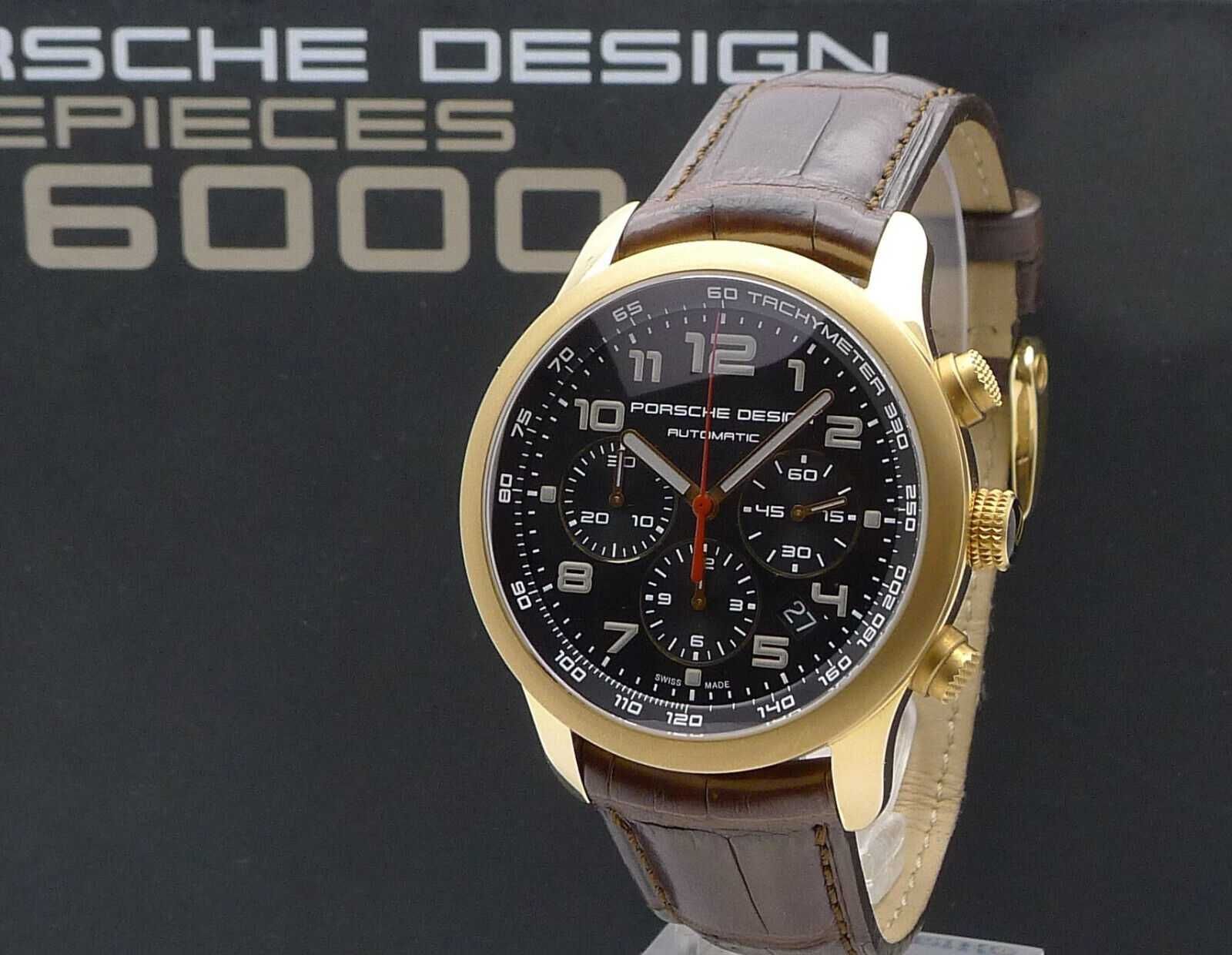 Porsche Design złoto 18K gold 750 NOWY złoty zegarek