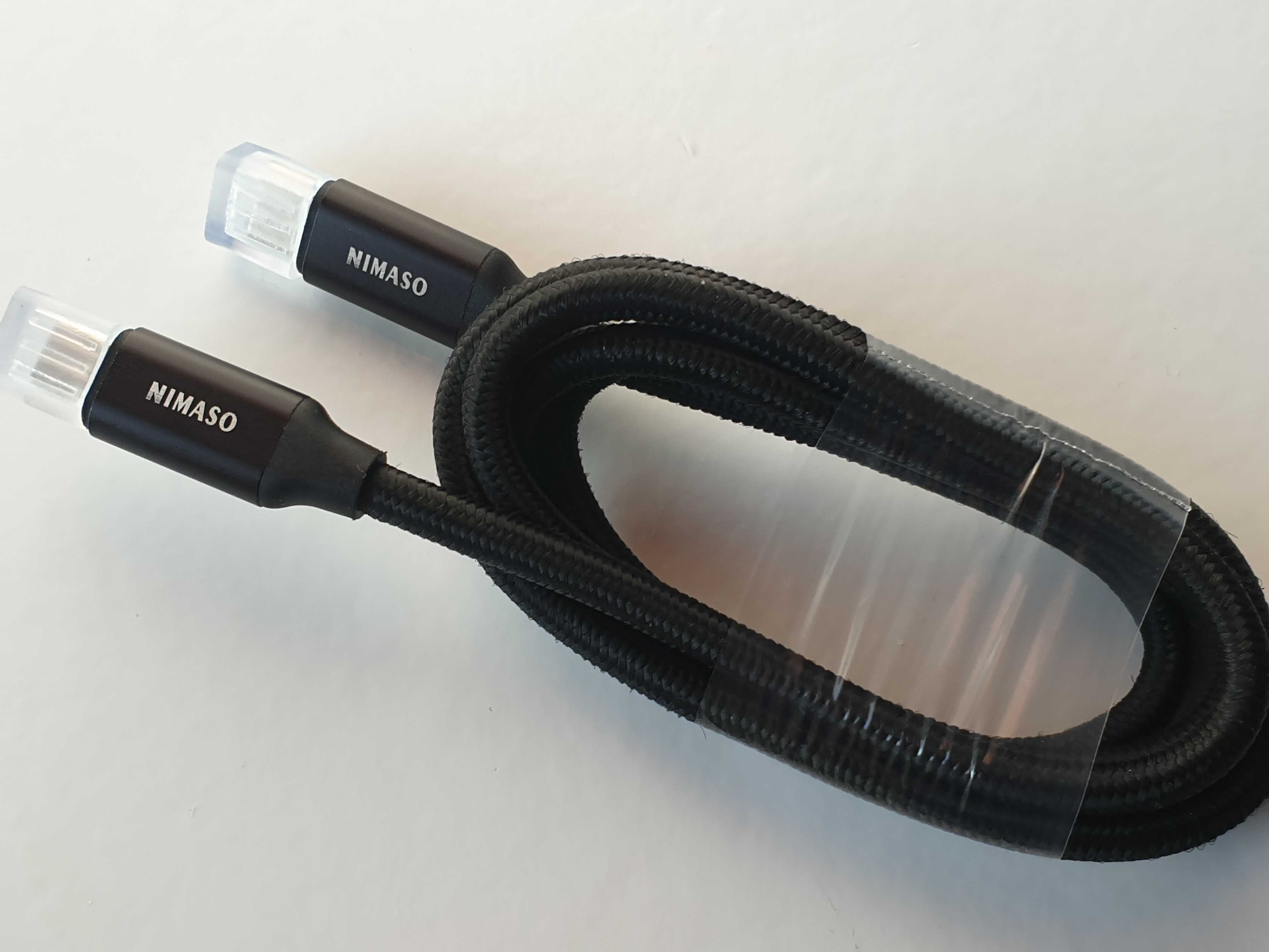 Кабель USB Type C to USB C 3.1 Gen2 1M, NIMASO  100W 4K 60Hz 10Gbps,