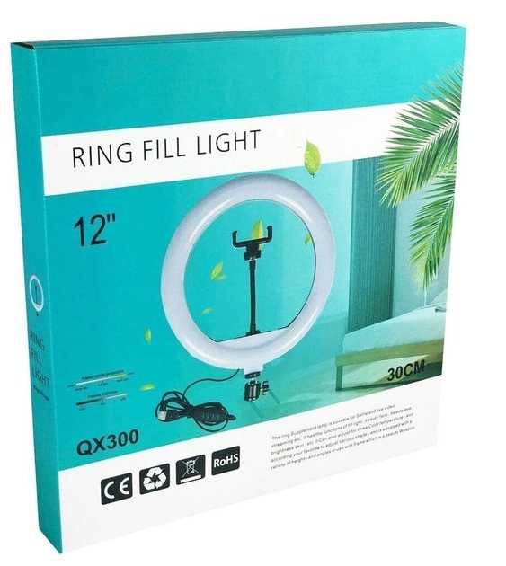Кольцевая лампа 30 см Ring Light с держателем для телефона, есть опт