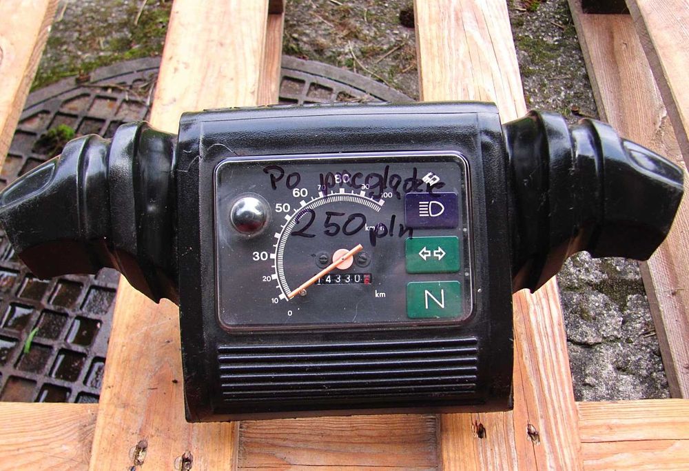 LICZNIK SIMSON SR50 - Prędkościomierz Skuter - Oryginał DDR - IDEAŁ