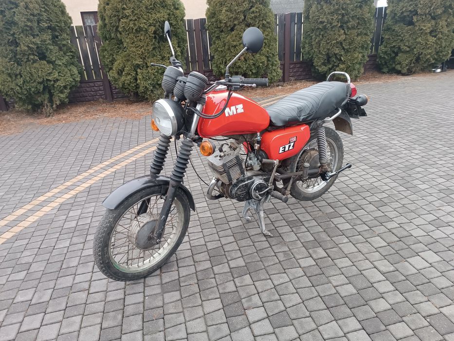 MZ Etz 125 zamiana zamienię na motocykl quad cross prl auto bus
