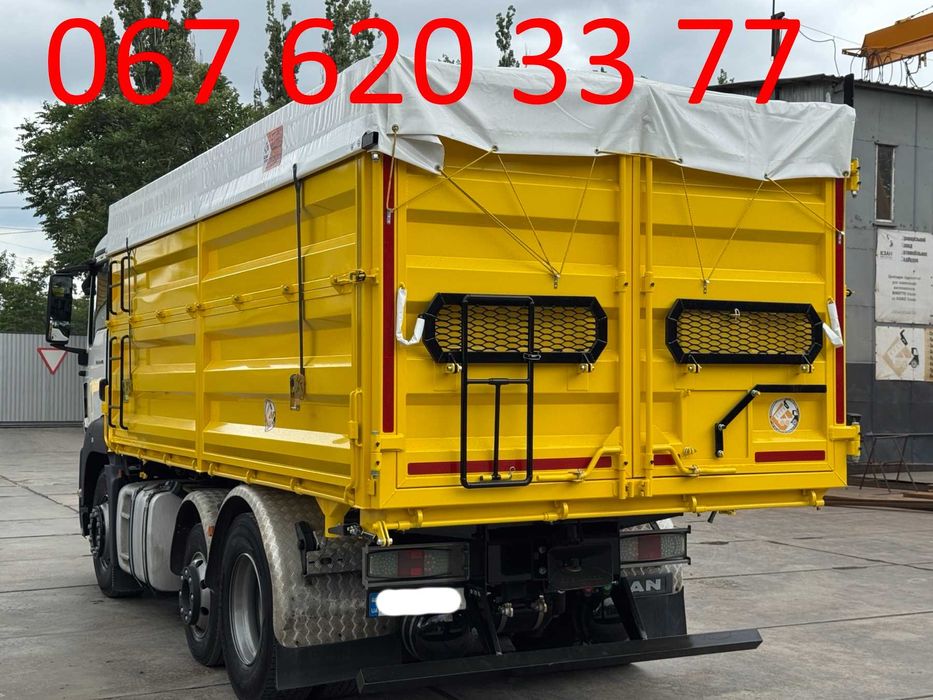 Переобладнання на самоскид daf  man volvo  scania