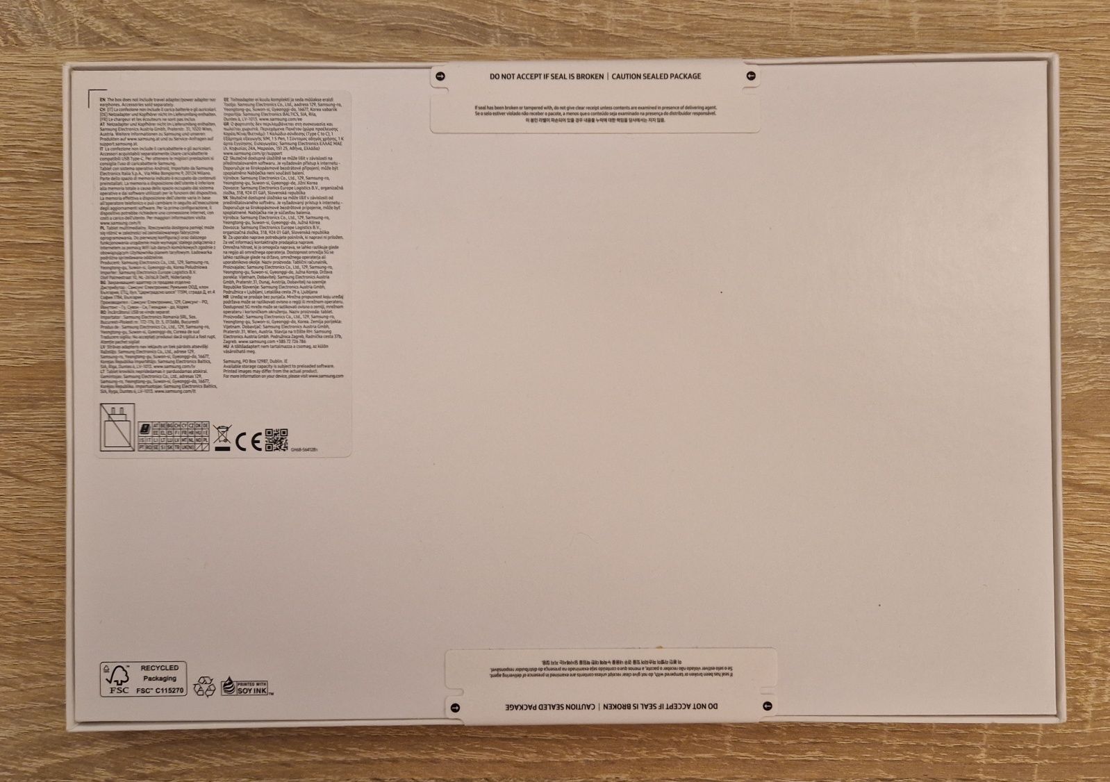 Tablet Samsung Galaxy Tab S10 FE SM-X526 10,9" 8/128GB 5G Silver
