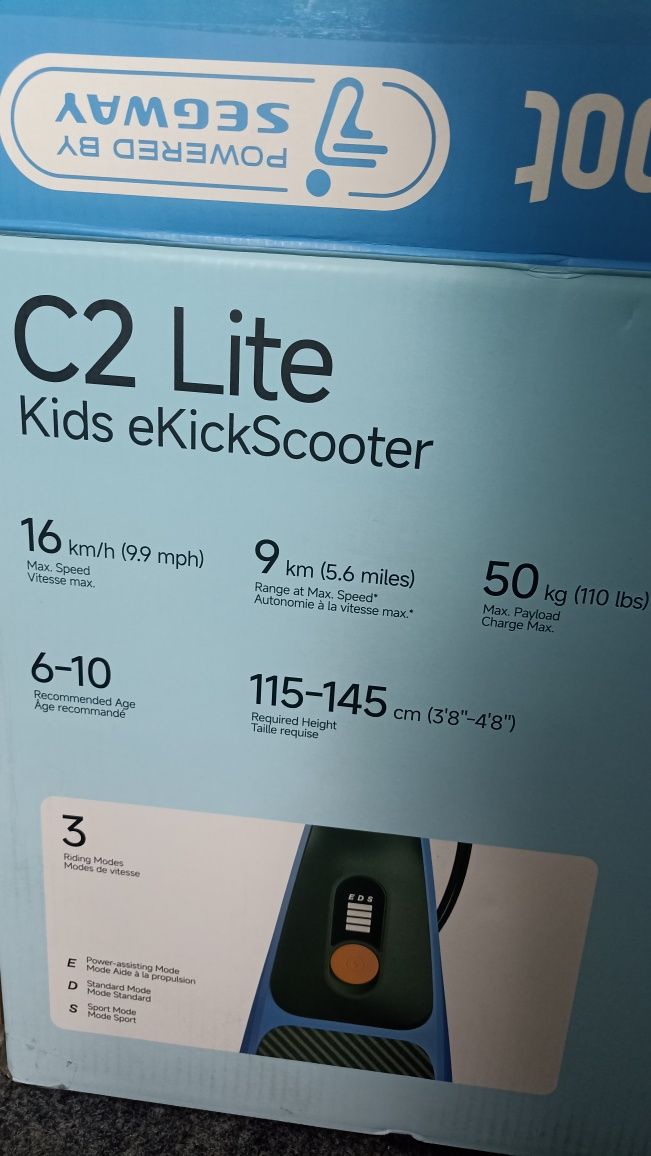 Hulajnoga dziecięca Ninebot C2 Lite