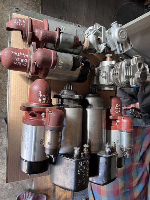 Rozruszniki Fortschritt, Zetor, kombajn Bizon, C-380, Perkins, C-360