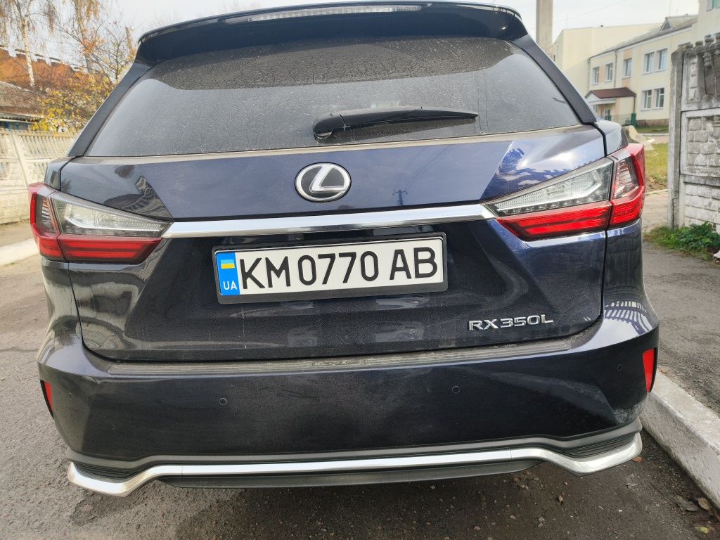 Lexus RX 350 L 2018 максимальна комплектація